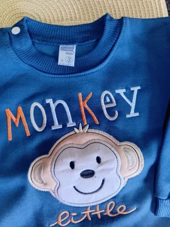 Buzo para bebe bordado Lanús