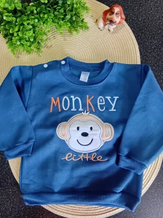 Buzo para bebe bordado Lanús