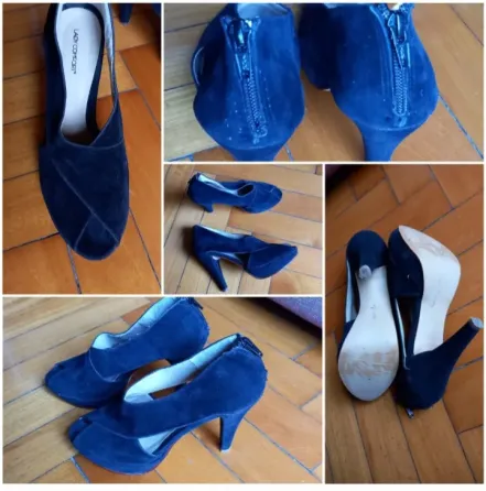 Zapato de gamuza. Marca Lady Comfort Almagro
