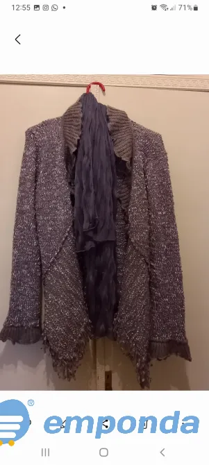 Saco tejido . Talle M Almagro - imagen 1