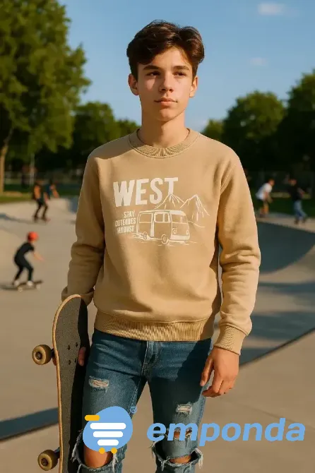 Buzo de niño hasta talle 16 Lanús - imagen 1