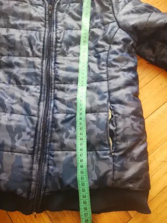 Campera niño de invierno con capucha simil polar TALLE 12 Almagro