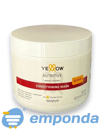 Yellow baño de crema Flores - imagen 1