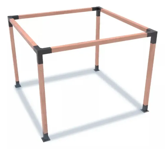 Lot of two mountable pergolas San Fernando