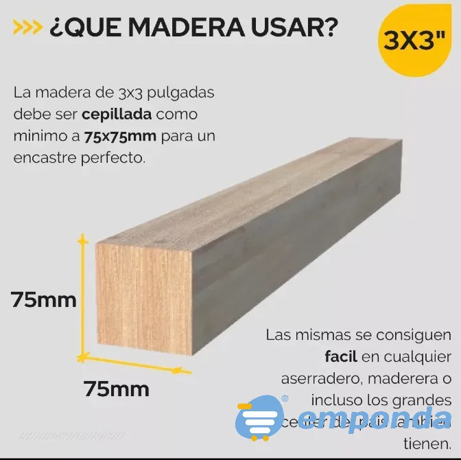 Lote de dos pergolas montables San Fernando - imagen 4