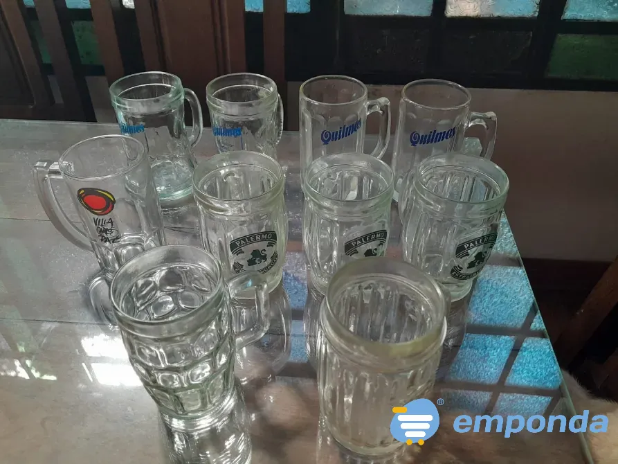 Lote de choops y vasos San Fernando - imagen 1