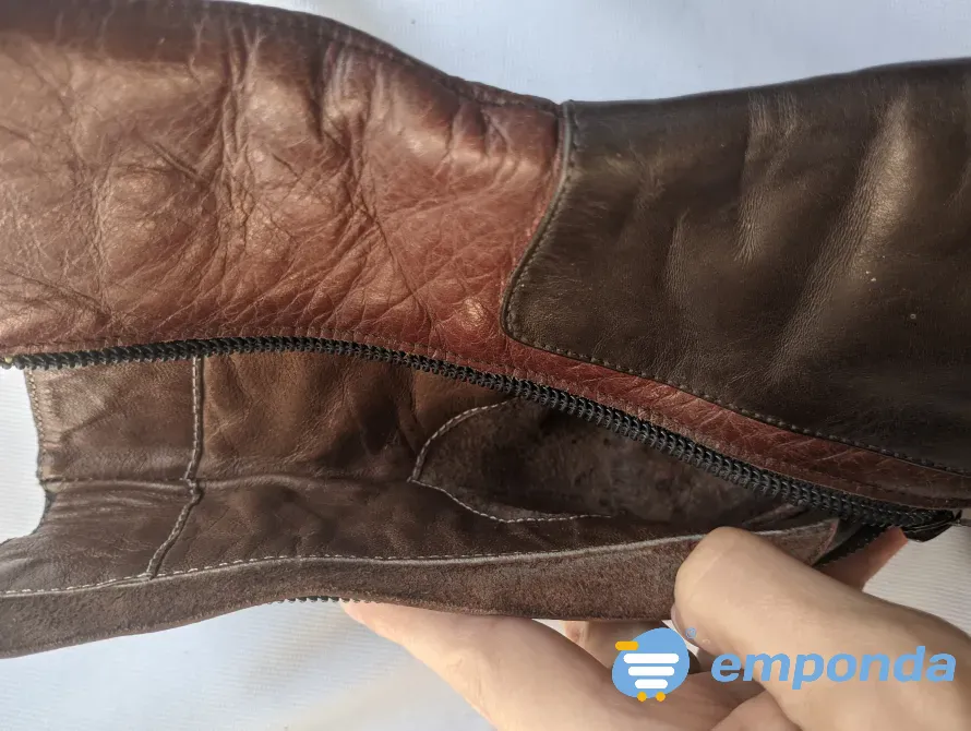 Botas cuero vacuno horma angosta Talle 35 Versalles - imagen 3