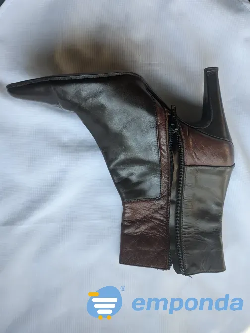 Botas cuero vacuno horma angosta Talle 35 Versalles - imagen 4