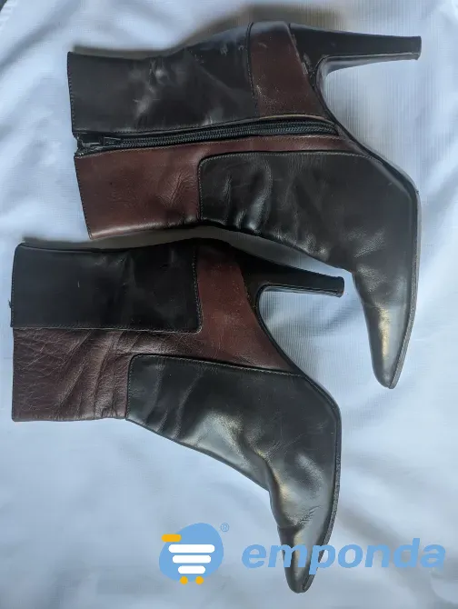 Botas cuero vacuno horma angosta Talle 35 Versalles - imagen 5