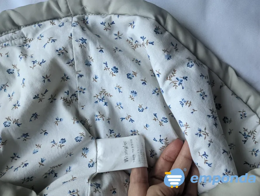 Chaleco acolchado abrigo Wrangler Talle L Versalles - imagen 3