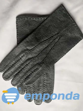 Women's leather-like gloves Size M Versalles - photo 1