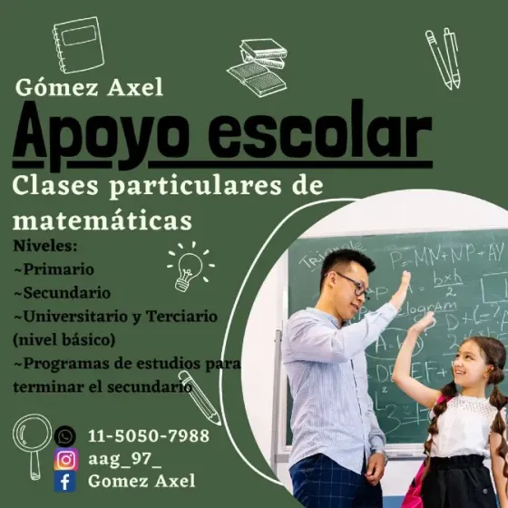 Profesor Particular de Matemáticas Caballito