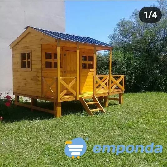 Juegos de madera casas infantiles casas para niños Pilar - imagen 8