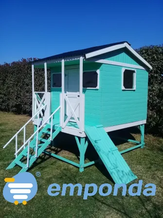 Juegos de madera casas infantiles casas para niños Pilar - imagen 2