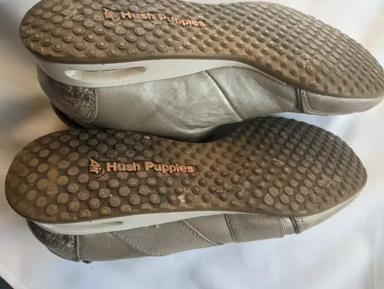Zapatillas Hush Puppies Air cuero Talle 35 Versalles