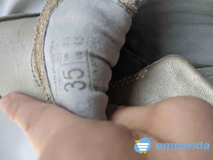 Zapatillas Hush Puppies Air cuero Talle 35 Versalles - imagen 4