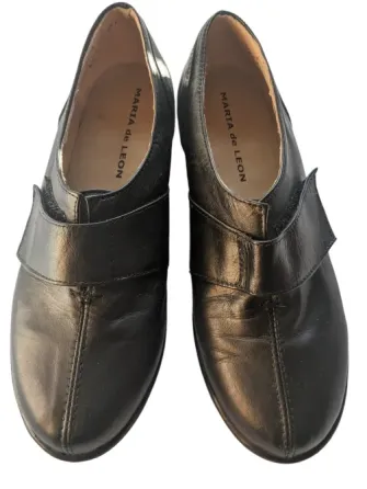 Abotinado cuero vacuno con Velcro Talle 36 Versalles