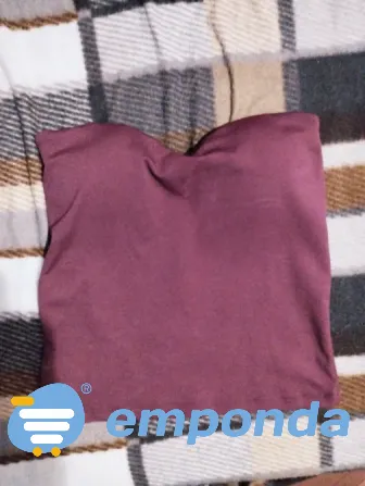Strapless bordó Parque Avellaneda - imagen 1
