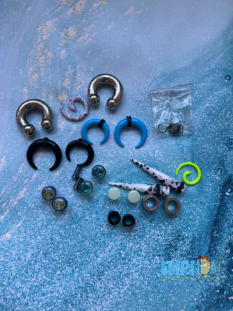Anillos y túneles para piercing diferentes Caballito - imagen 1