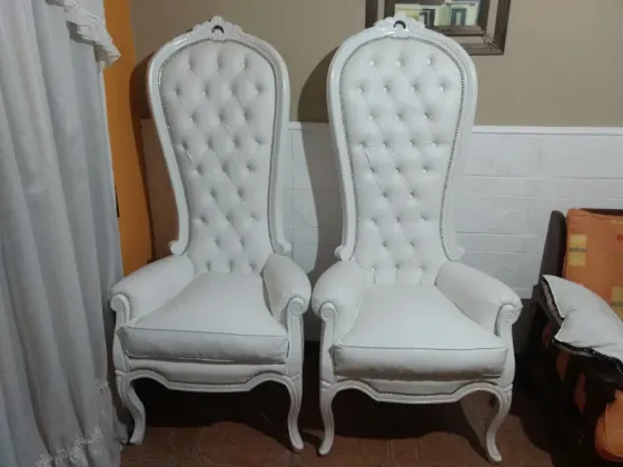 Sillón princesa para eventos La Matanza
