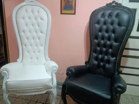Sillón princesa para eventos La Matanza