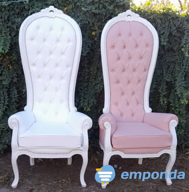 Sillón princesa para eventos La Matanza - imagen 1