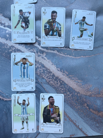 Cartas Campeones Del Mundo Panini Mcdonald Caballito