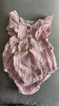 Body para bebé muselina Caballito