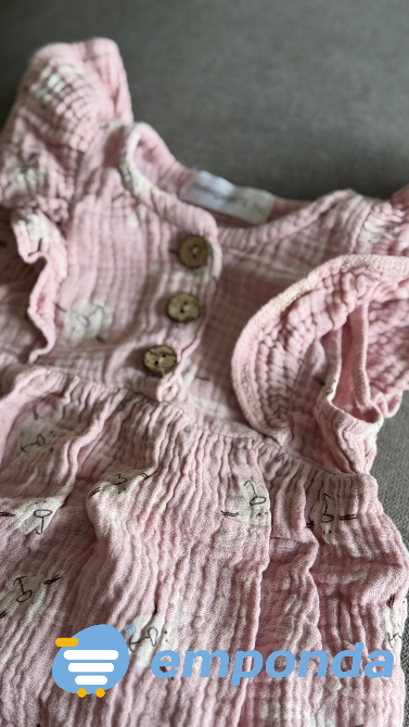 Body para bebé muselina Caballito - imagen 2