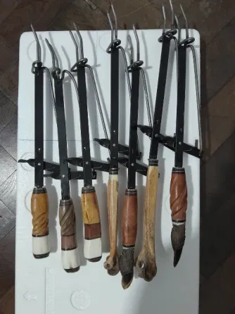 Tenedor parrillero Caballito