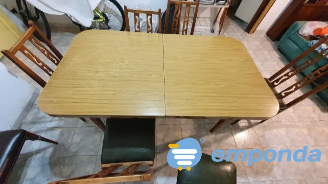 Mesa y 6 sillas Barracas - imagen 1