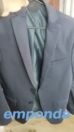 Saco Zara azul Merlo - imagen 3