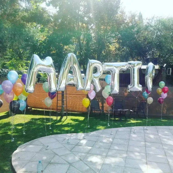Decoración con globos con helio Mendoza