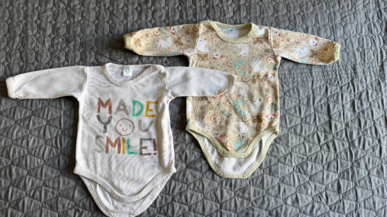 Body de manga larga 6-9 meses Caballito