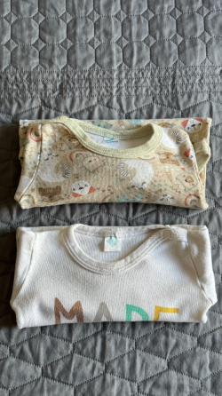 Body de manga larga 6-9 meses Caballito