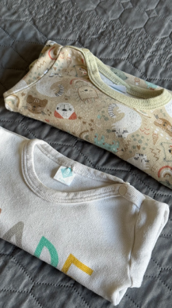 Body de manga larga 6-9 meses Caballito