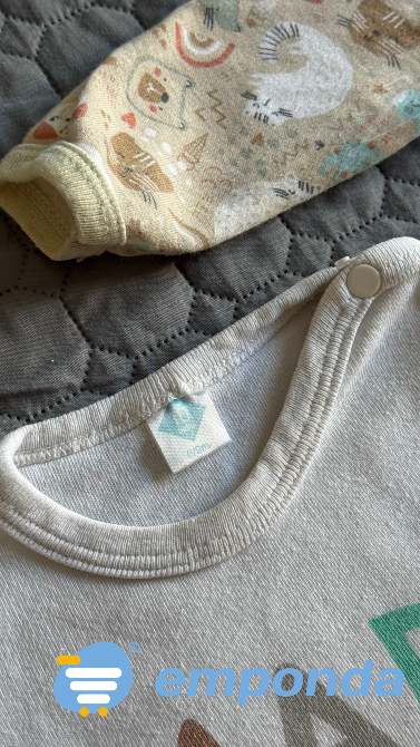 Body de manga larga 6-9 meses Caballito - imagen 3