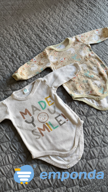 Body de manga larga 6-9 meses Caballito - imagen 2