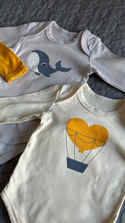 Conjunto de body de manga larga Caballito