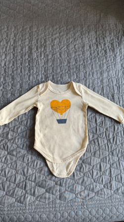 Conjunto de body de manga larga Caballito