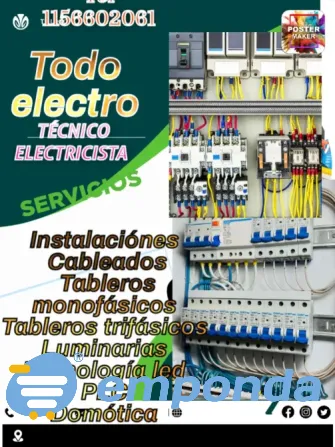 Técnico electricista Caballito - imagen 1