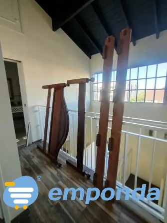 Cama 2 plazas de algarrobo muy buen estado - Colchón opcional Villa Urquiza - imagen 6