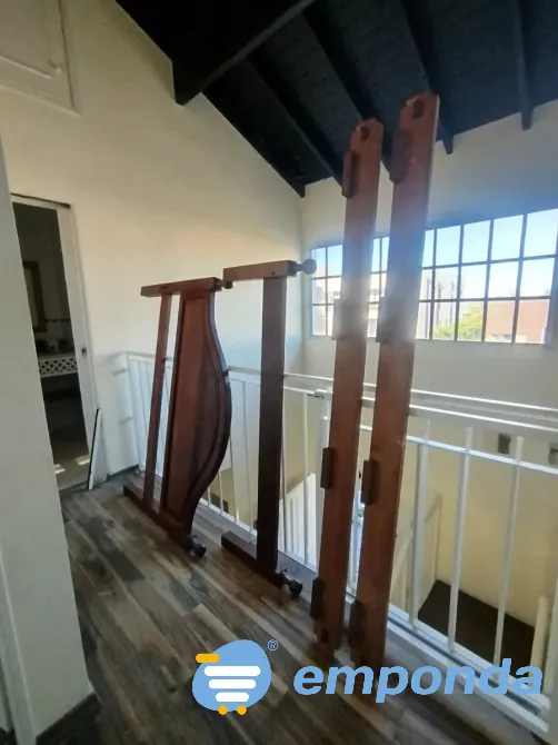 Cama 2 plazas de algarrobo muy buen estado - Colchón opciona Villa Urquiza - imagen 6