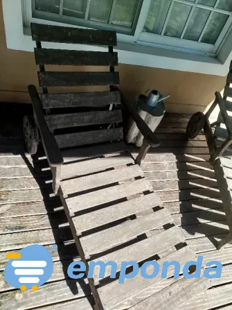 Set de 2 Reposeras d e madera Villa Urquiza - imagen 6