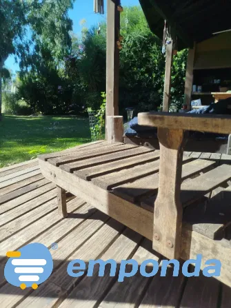 Set de 2 Reposeras d e madera Villa Urquiza - imagen 7