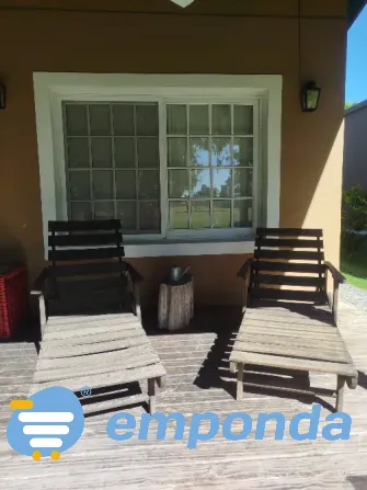 Set de 2 Reposeras d e madera Villa Urquiza - imagen 3