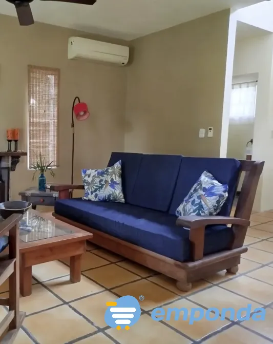 Sillón 3 cuerpos de algarrobo estilo campo Caballito - imagen 4