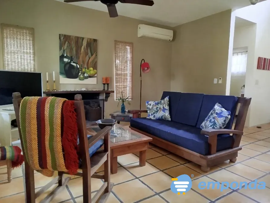 Sillón 3 cuerpos de algarrobo usado Caballito - imagen 3