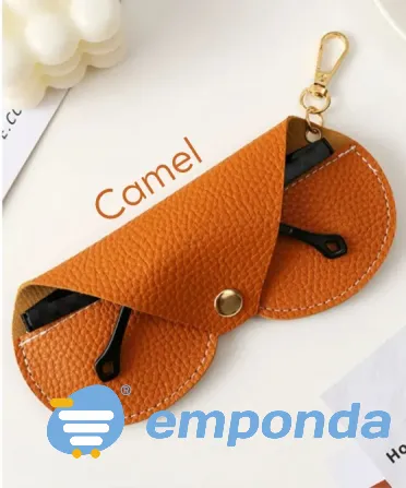 Set de 5 estuches de anteojos en eco cuero varios colores tendencia Villa Urquiza - imagen 5
