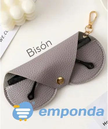 Set de 5 estuches de anteojos en eco cuero varios colores tendencia Villa Urquiza - imagen 4